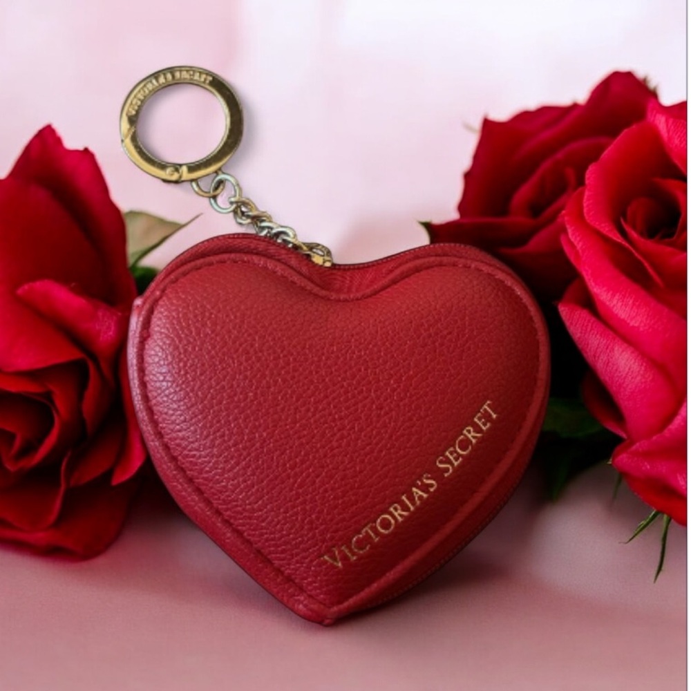 Victoria's Secret Red Heart Keychain